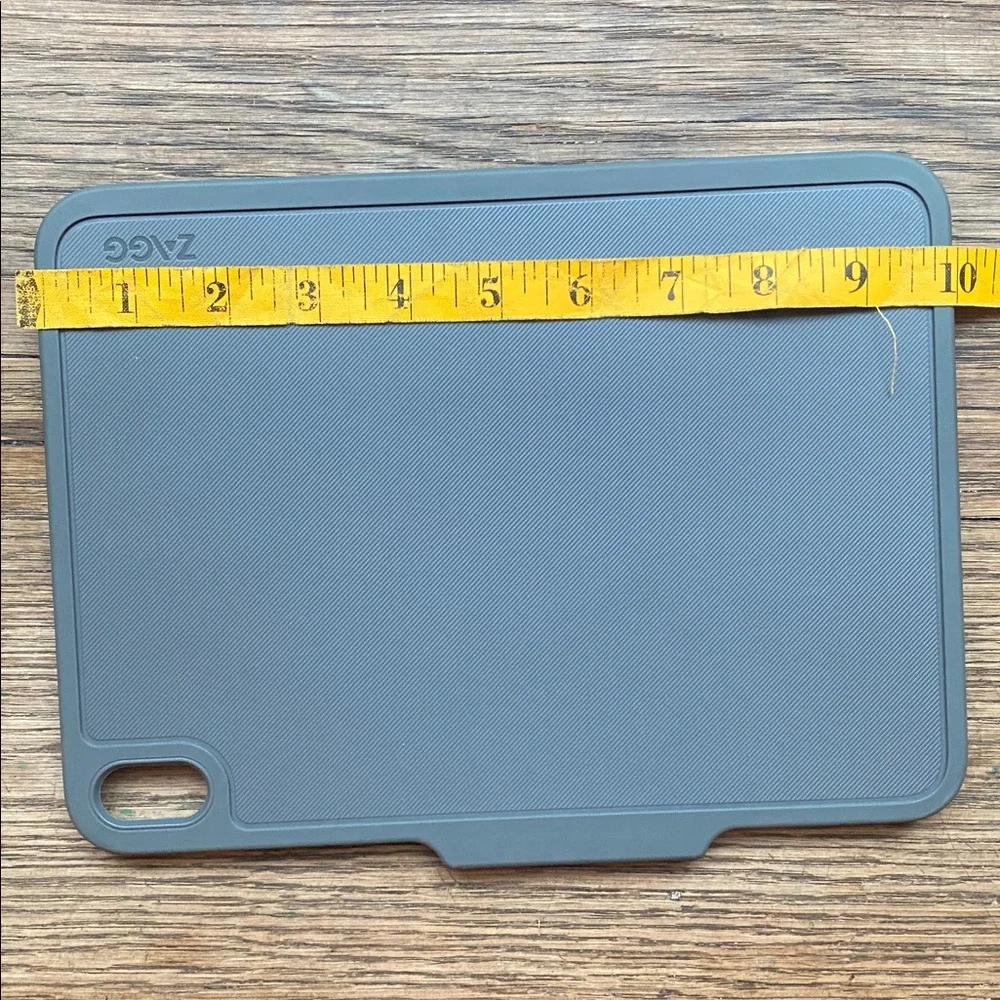 Zagg Gray Tablet Keyboard Folio - sku zkb105pkb34 Tested.